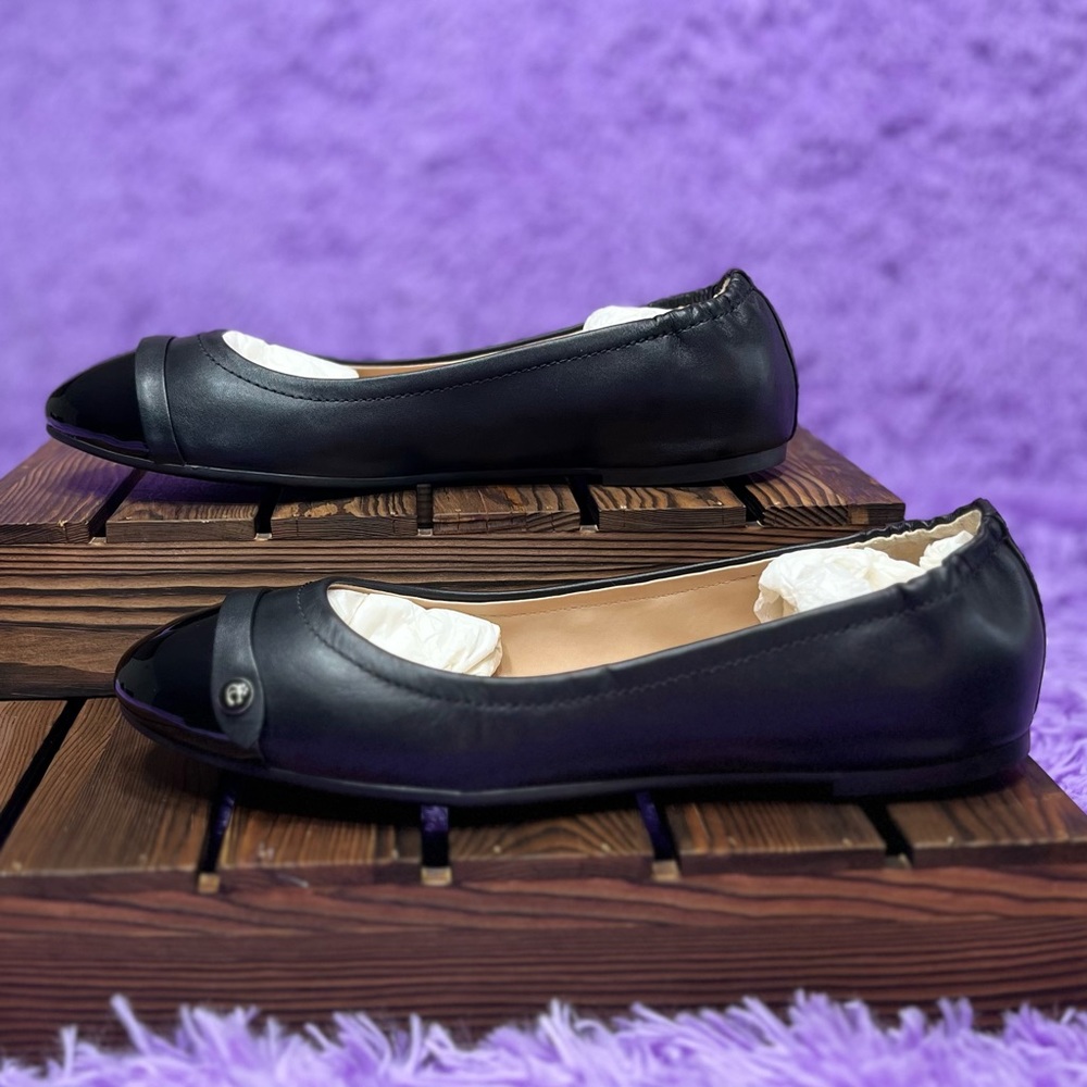 ๐SOLD๐ COACH Women's Brandi Ballet Flats Shoes Black, Size 9 - Picture 7 of 10